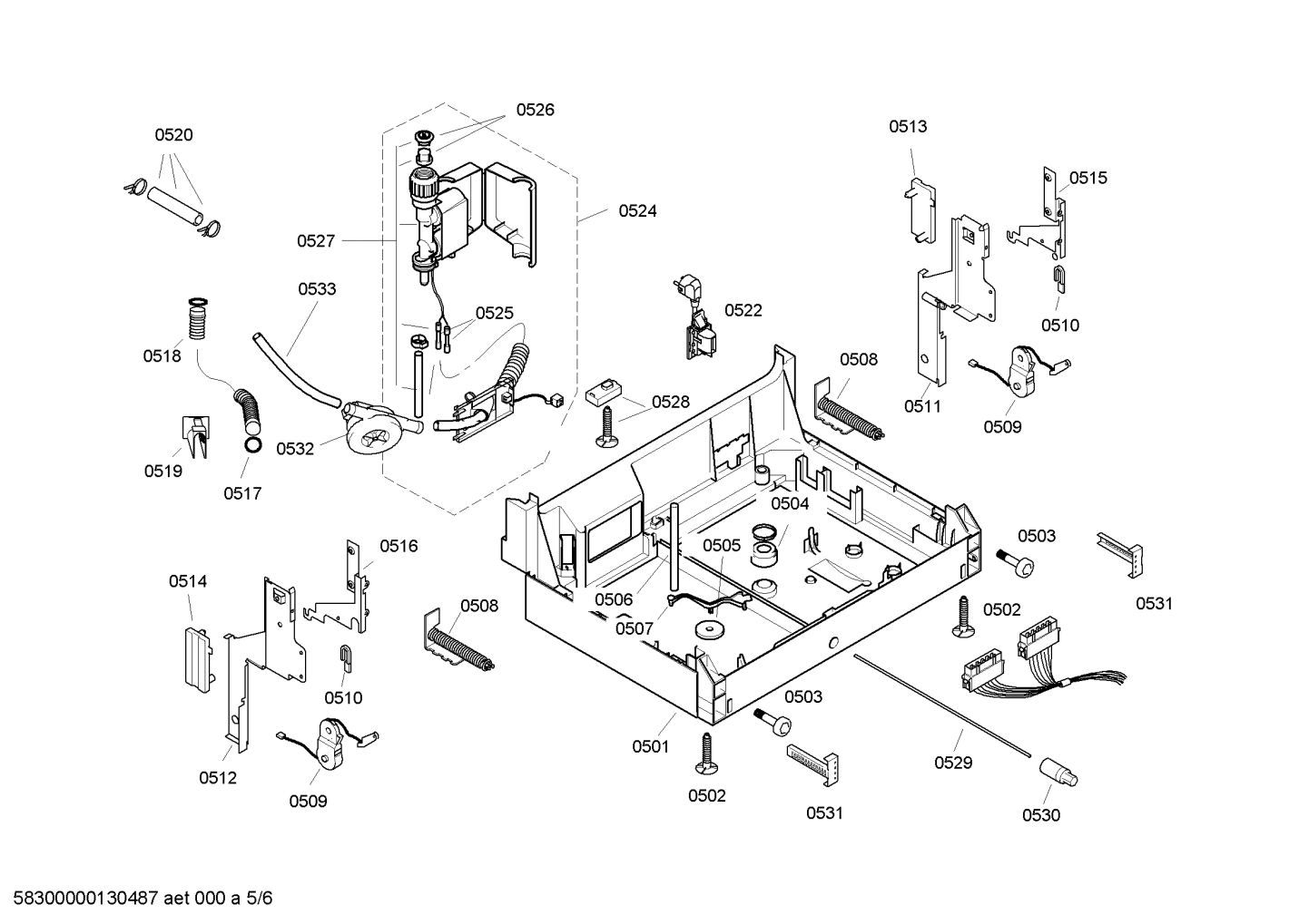 I have a Bosch dishwasher that is not filling with water, no water is