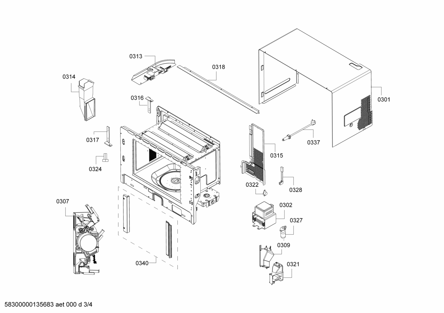 Bosch Exxcel Microwave Need to replace the button that opens the door. Where can I source the