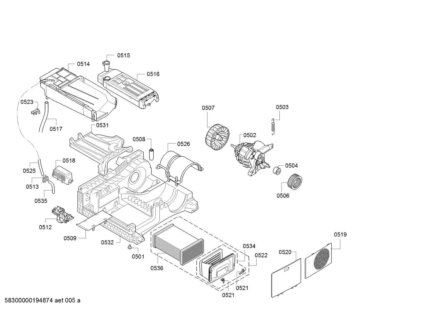 Bosch series 4 dryer. Not completing dry cycle. Incorrectly reporting that water tank is full